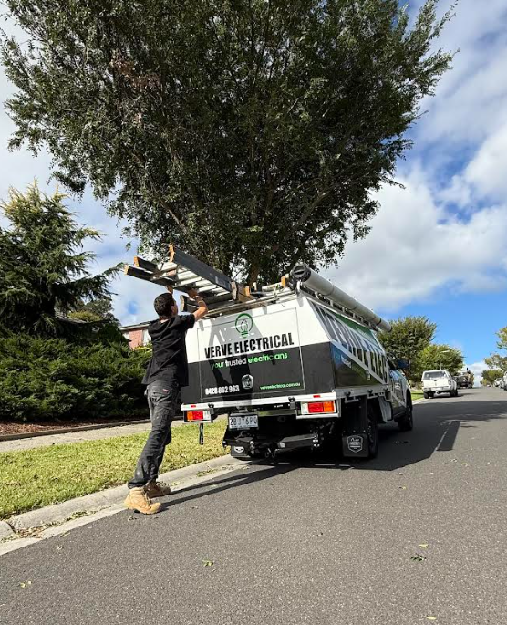 a local electrician performing electrical work in Heathmont